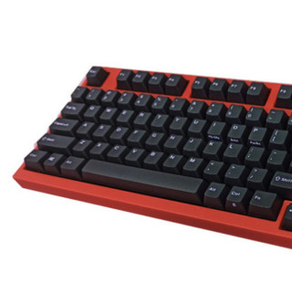 Leopold 利奥博德 FC980M 98键 有线机械键盘 赤色 Cherry红轴 无光