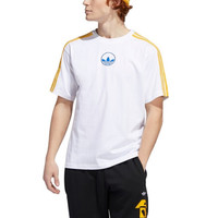 ADIDAS 阿迪达斯 三叶草 男子 3 STRIPE CIRCLE 运动 短袖 GD2122 XL码