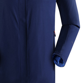 凯乐石（KAILAS）时尚双面穿设计 户外运动男款零动-全时防风冲锋衣 星空蓝 L