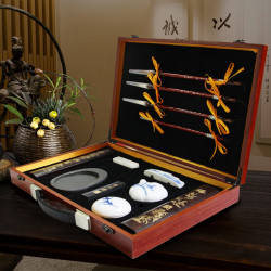 名迹mingji文房四宝礼盒套装共11件套