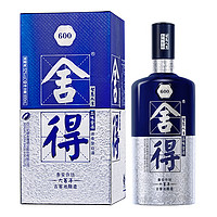 舍得 600年 古窖池酿造 52%vol 浓香型白酒 600ml 单瓶装