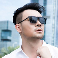 派丽蒙 男士偏光夹片太阳镜