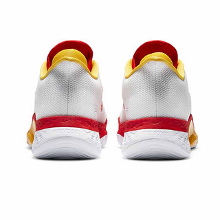 NIKE 耐克 Air Zoom BB Nxt 男子跑鞋 DB5988-100 白色/彗星红/阿马里洛黄/亮深红 42.5