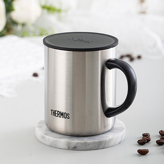 THERMOS 膳魔师 JDG-350 马克杯 350ml 不锈钢色