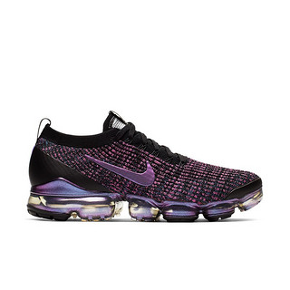 NIKE 耐克 Air Vapormax Flyknit 3 男子跑鞋 AJ6900-007 黑紫 42