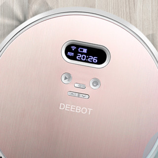 ECOVACS 科沃斯 DF35 扫地机器人 银冰粉