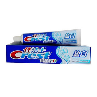 Crest 佳洁士 天然多效盐白牙膏 140g*12