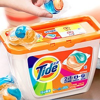 Tide 汰渍  护色防串色洗衣凝珠 21颗