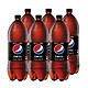 PEPSI 百事 百事可乐 无糖 Pepsi  碳酸饮料 汽水 大瓶装 2Lx6瓶
