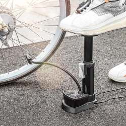 deli得力得力脚踏式打气筒