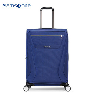 Samsonite 新秀丽 新秀丽/samsonite拉杆箱行李箱男女万向轮旅行箱 大容量可扩展TR7海军蓝 25英寸