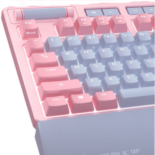 ASUS 华硕 Strix Flare PNK LTD 104键 有线机械键盘