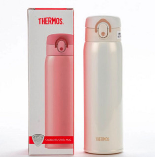 THERMOS 膳魔师 One Touch系列 TCMD-501S PRW 保温杯 500ml 白色