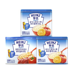 Heinz 亨氏 超金米粉 钙奶味 225g 3罐装