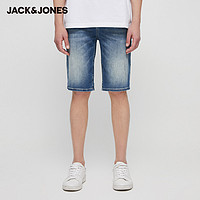 JACK JONES 杰克琼斯 220243520 男士牛仔短裤