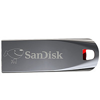 SanDisk 闪迪 酷系列 酷晶 CZ71 USB2.0 U盘 银色 32GB USB 个性定制版