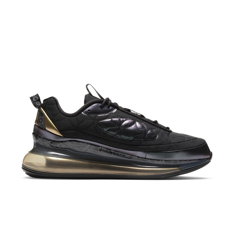nike 耐克 air max 720-818 男子跑鞋 cu3013-070 黑金 39