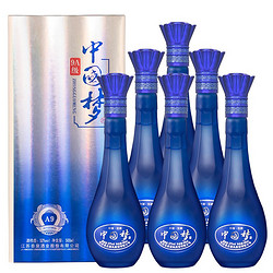 八瀚 中国梦白酒整箱52度浓香型高粱酒500ml*6瓶酒水礼盒