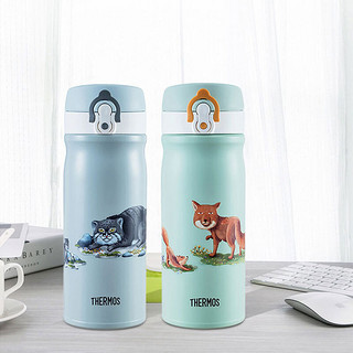 THERMOS 膳魔师 环保系列 TCMB-400 保温杯 图案款 400ml