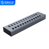 限地区：ORICO 奥睿科 工业级USB3.0集线器 13口-12v4a供电