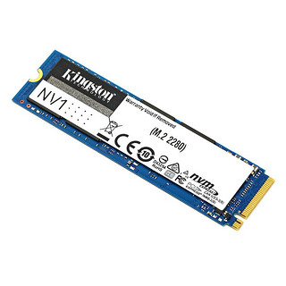 Kingston 金士顿 NV1 NVMe M.2 固态硬盘 1TB（PCI-E3.0）