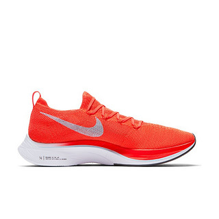 NIKE 耐克 Air Zoom Vaporfly 4% Flyknit 中性跑鞋 AJ3857-600 红灰 44.5