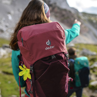 德国多特Deuter进口户外双肩包速特徒步大容量轻登山旅行运动背包（蔓越红/20L、Speed Lite速特系列（五年质保 终身维修））