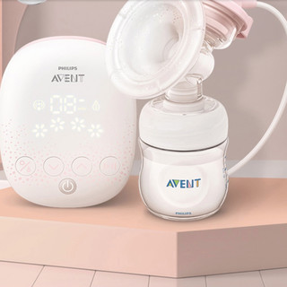 AVENT 新安怡 木兰系列 SCF315/01 单边电动吸奶器 粉红色
