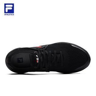 FILA ATHLETICS斐乐男鞋健身鞋网球鞋2021夏季新款透气轻便运动鞋A12M132104F 黑-BK 42.5
