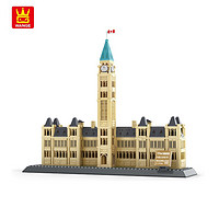 WANGE 万格 4221 建筑城市 加拿大国会大厦