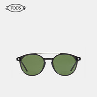 TOD'S 托德斯 2021夏季新品男女同款太阳镜眼镜墨镜潮复古 XOU2875320AKR2 绿色