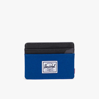 Herschel Charlie 防盗刷卡包短款时尚小巧多卡槽 10360 浅麻单宁蓝