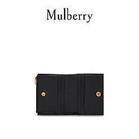 Mulberry 玛珀利 2021春夏新款牛皮拉链卡包多卡槽卡夹 RL6471 黑色