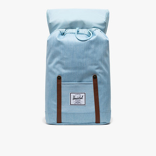 Herschel Retreat 双肩包休闲背包时尚旅行包男女书包 10066 暗蓝色/暗夜迷彩