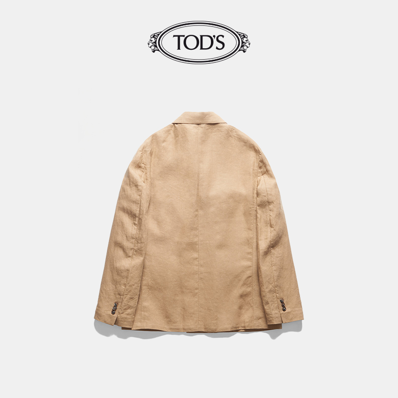 TOD'S 托德斯 2021春夏新品男装双排扣西装外套男薄款 X2M7142302LTLE 卡其色 XS