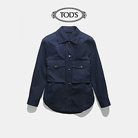 TOD'S 托德斯 2021春夏新品女装长袖夹克外套 X1W1942024ETGC 藏青色 38