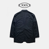 TOD'S 托德斯 2021春夏新品女士西装长袖外套夹克 X2W7442314ETKX 黑色 40
