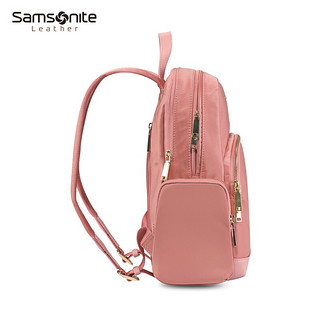 Samsonite/新秀丽双肩包 新品女包 13英寸女士电脑包 商务简约休闲背包 TW2*90002 粉色