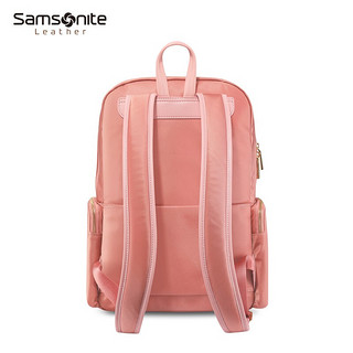 Samsonite/新秀丽双肩包 新品商务简约休闲女士背包女包 13英寸电脑包 TW2*90004 粉色