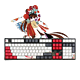 VARMILO 阿米洛 Varmilo 阿米洛 花旦娘 VA108 108键 有线机械键盘 黑色 Cherry红轴 无光