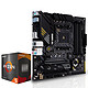 ASUS 华硕 TUF B450M-PRO GAMING+R5-5600X 散片 板U套装