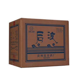 筑春 后浪 53%vol 酱香型白酒 500ml*6瓶 整箱装