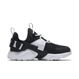 NIKE 耐克 Air Huarache City 女子跑鞋 AH6804-002 黑白 36