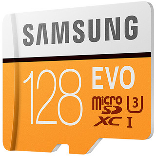 SAMSUNG 三星 EVO系列 MicroSD存储卡（UHS-I、U3）