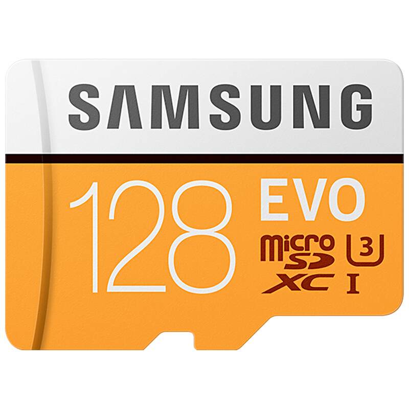 SAMSUNG 三星 EVO系列 Micro-SD存储卡 128GB（UHS-I、U3）