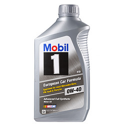 Mobil 美孚 1号 0W-40 SN 全合成机油 1QT