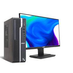 acer 宏碁 商祺 SQX4270 660C 办公台式整机（i5-11400、8GB、512GB SSD）+ N238VA 23.8英寸显示器