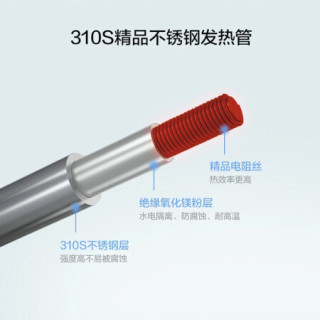 华帝(VATTI)60升家用储水式电热水器 2100W双管多档速热 5倍增容 遥控预约 搪瓷内胆 防电墙DDF60-i14022
