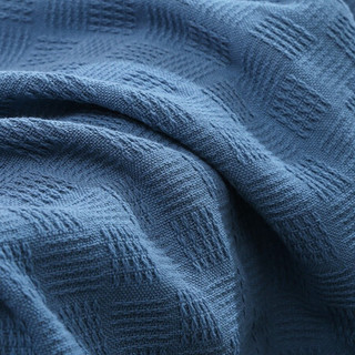 南极人NanJiren 毛巾被150*200cm 全棉纱布毛毯单人薄毯子床单 夏季空调午睡盖毯空调毯