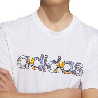 阿迪达斯 ADIDAS NEO 男子 运动休闲系列 M CE GRPH TEE2 运动 T恤 GP4877 XL码